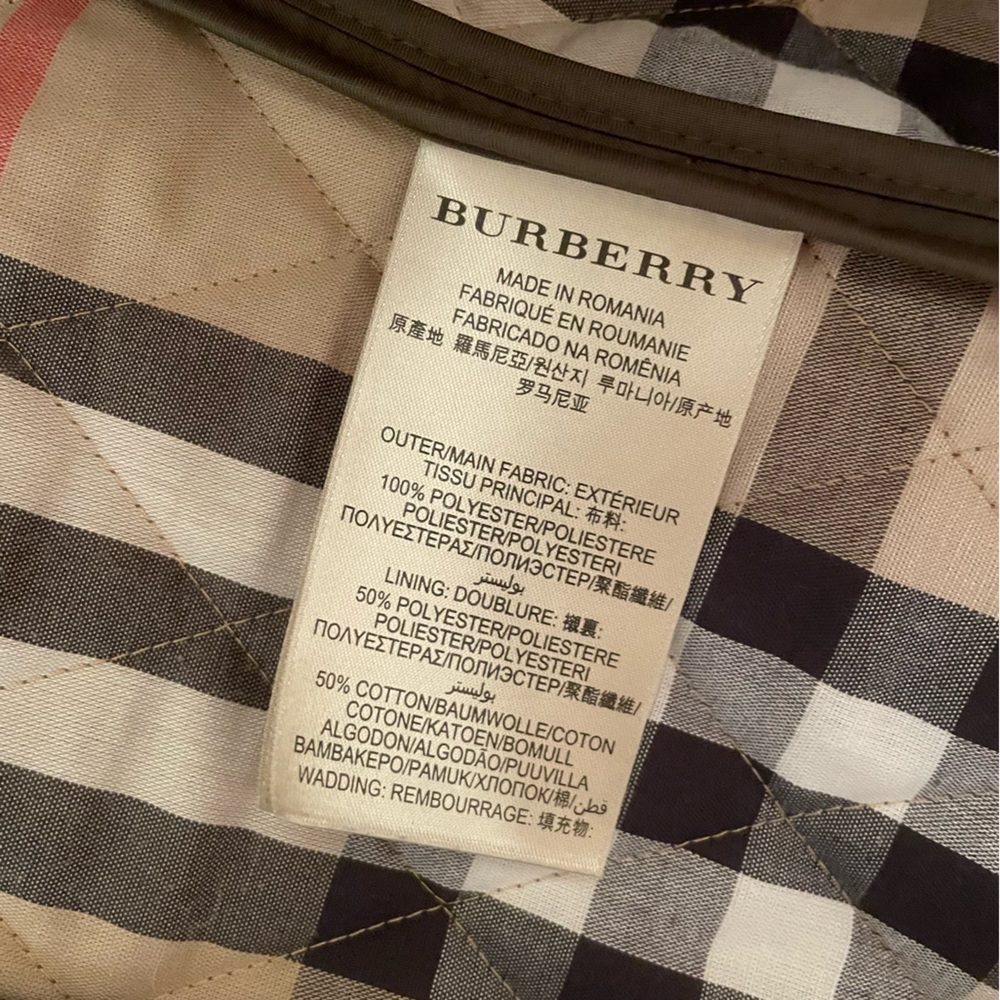 Burberry Quilted Jacket - Picture 7 of 11